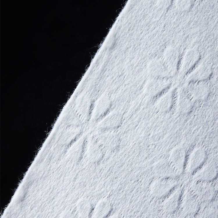 100% bamboo fiber spunlace nonwoven fabric roll for anti-bacterial products