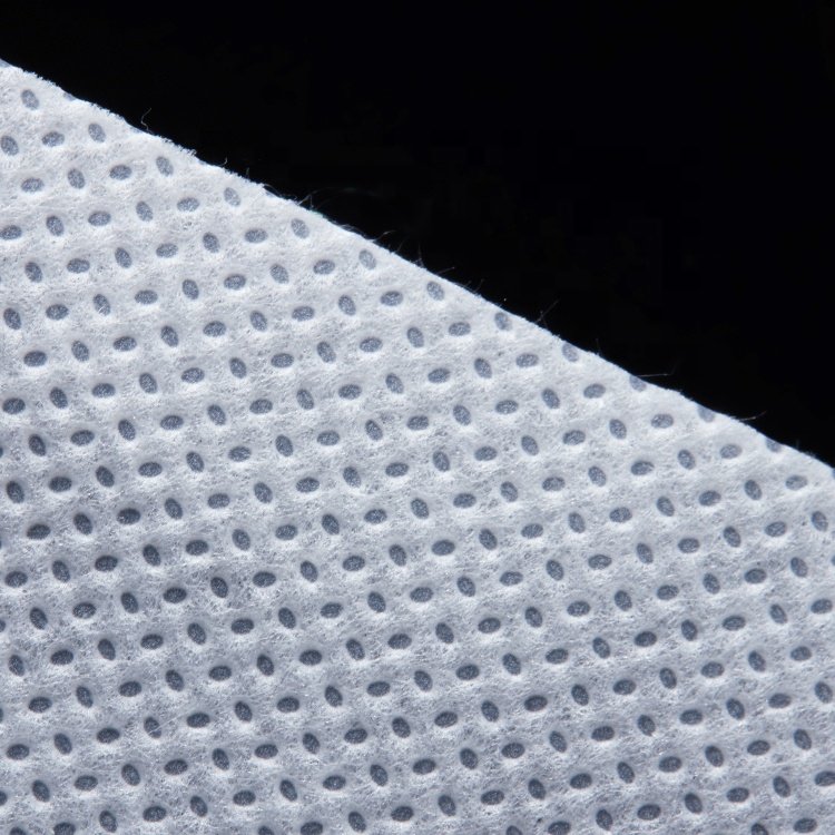 100% bamboo fiber spunlace nonwoven fabric roll for anti-bacterial products
