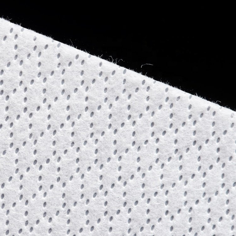 100% bamboo fiber spunlace nonwoven fabric roll for anti-bacterial products