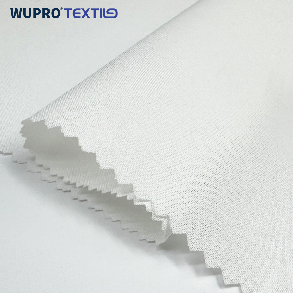 [WUPRO Textile]T400 Custom Color Waterproof White Oxford Woven polyester fabric For Carry Bag