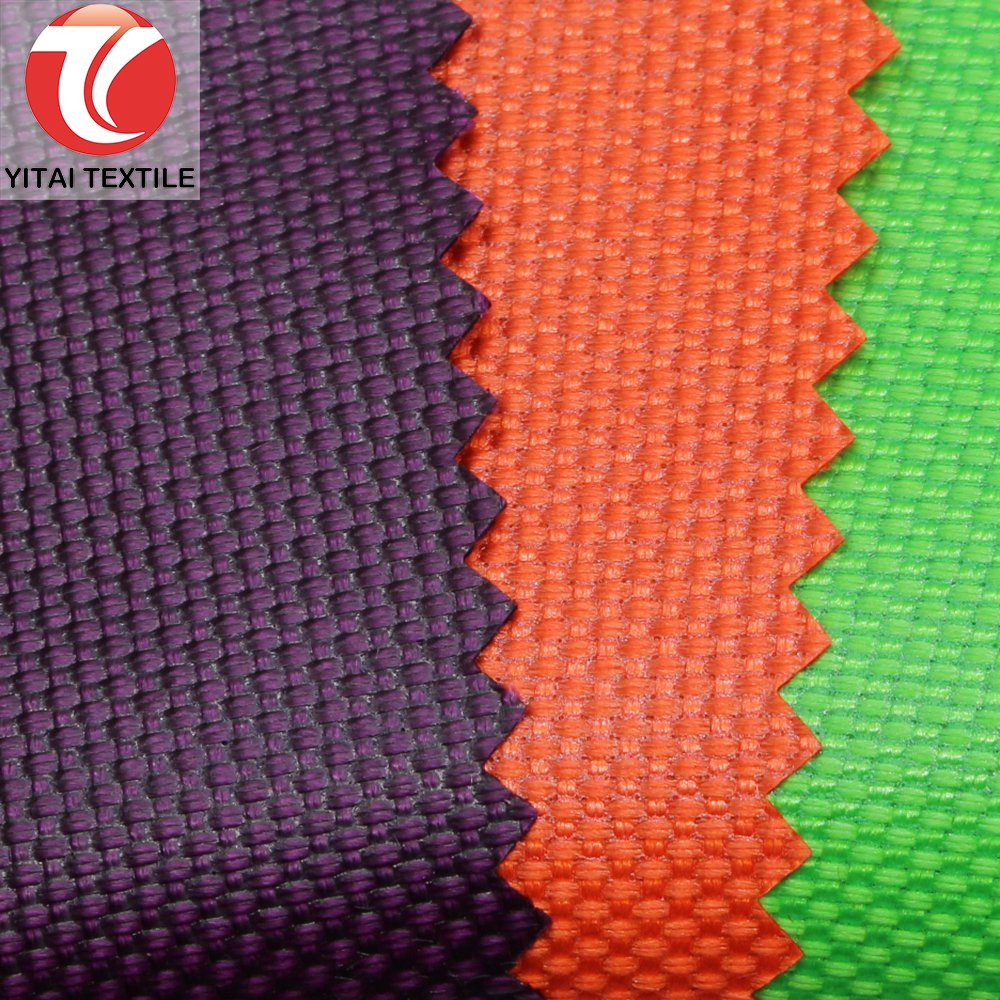 water resistant 1680 denier 1680d ballistic polyester oxford fabric with pu coated