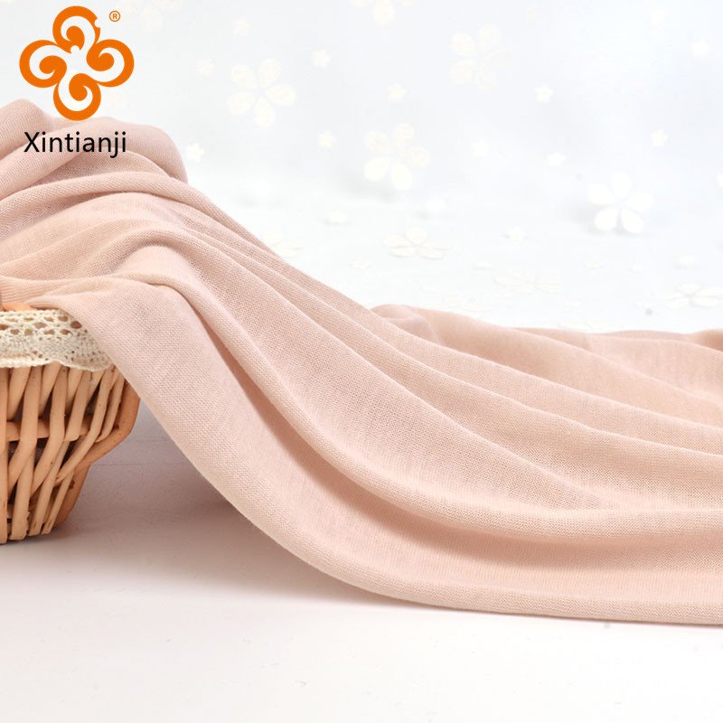 Wholesale organic baby bamboo fiber muslin fabric