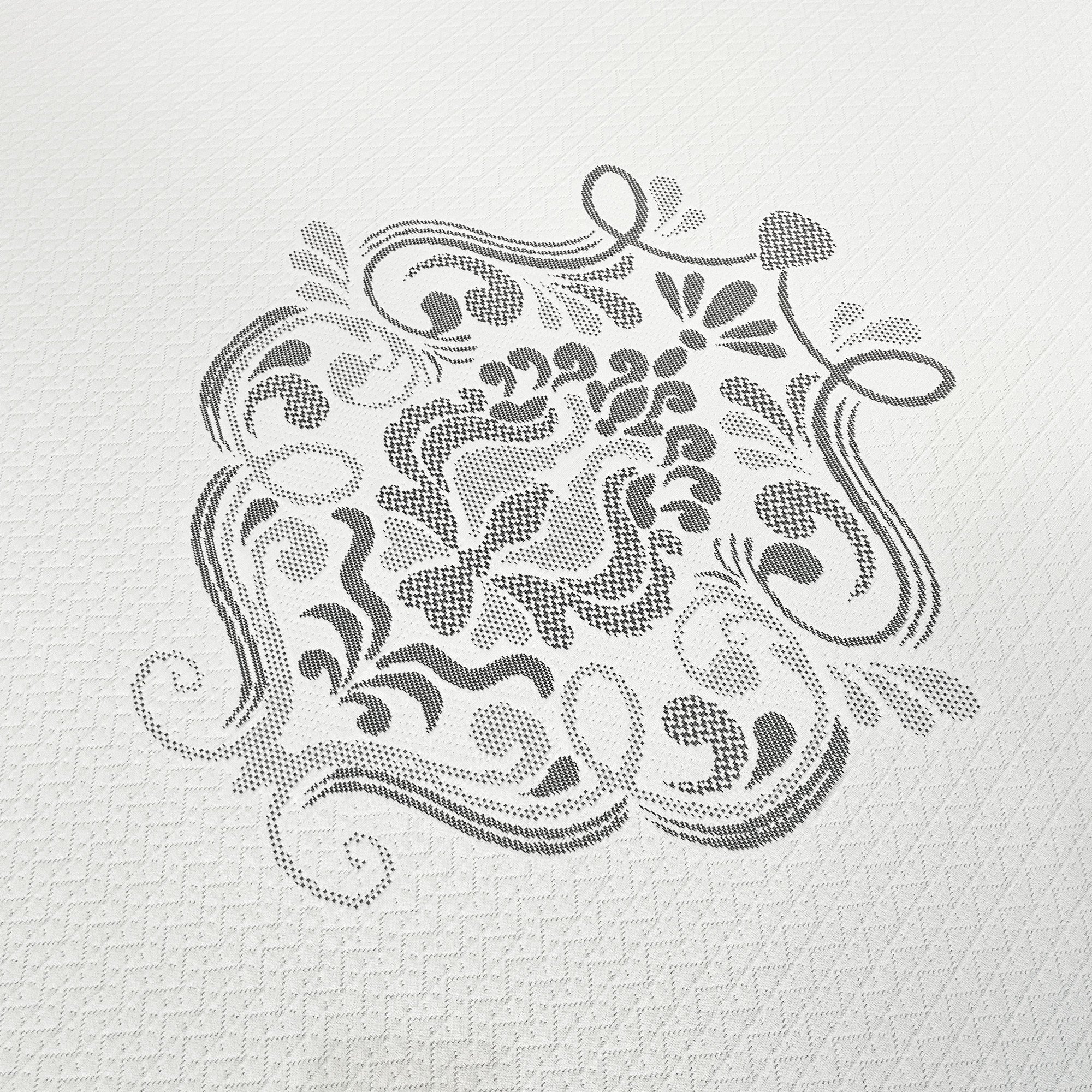150-350GSM Pattern Flower Jacquard Mattress Ticking Textile Fabric 100% Polyester Knitting Fabric