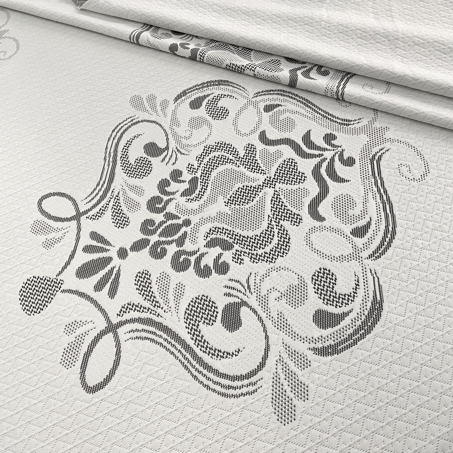 150-350GSM Pattern Flower Jacquard Mattress Ticking Textile Fabric 100% Polyester Knitting Fabric