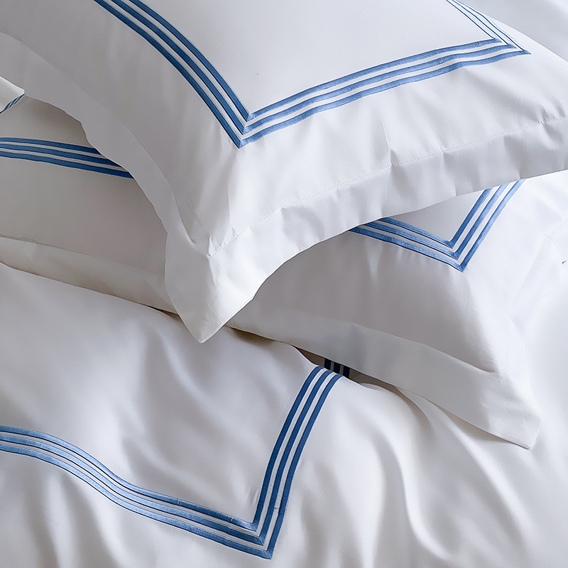 luxury home hotel duvet cover king size bedding set beddings bed linen 100% cotton bedsheets and duvet cover