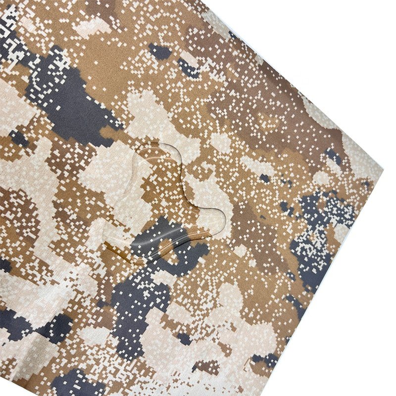 Polyester Outdoor Mesh Fabric with RFID Multicam Fabric Camouflage Printing Hot Selling Product Olive Green Curtain Fabric Woven