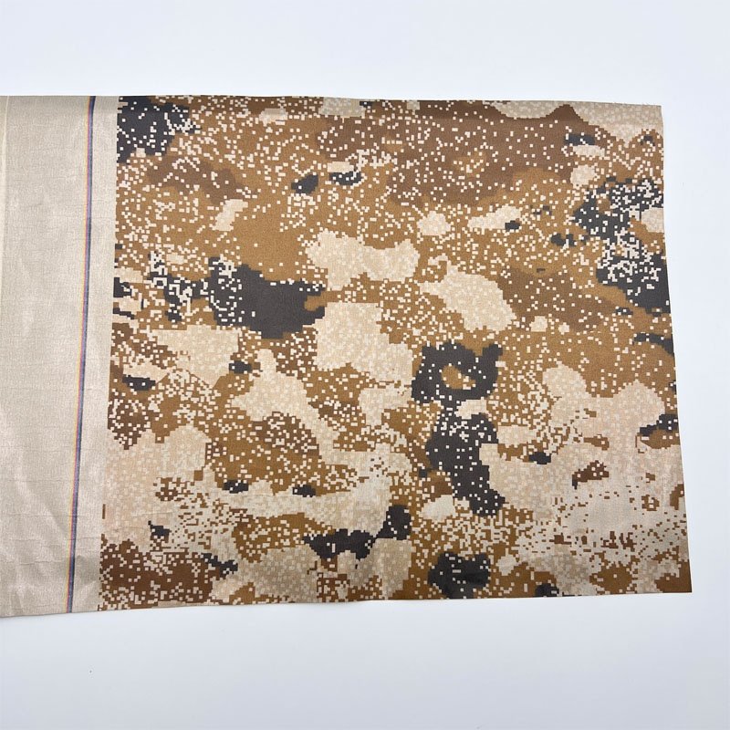 Polyester Outdoor Mesh Fabric with RFID Multicam Fabric Camouflage Printing Hot Selling Product Olive Green Curtain Fabric Woven