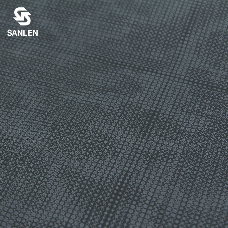 Outdoor Functional Keep Warm Inner Lining 50D Woven Semi 100% Polyester Pongee Graphene Printed Fabric For Jacket