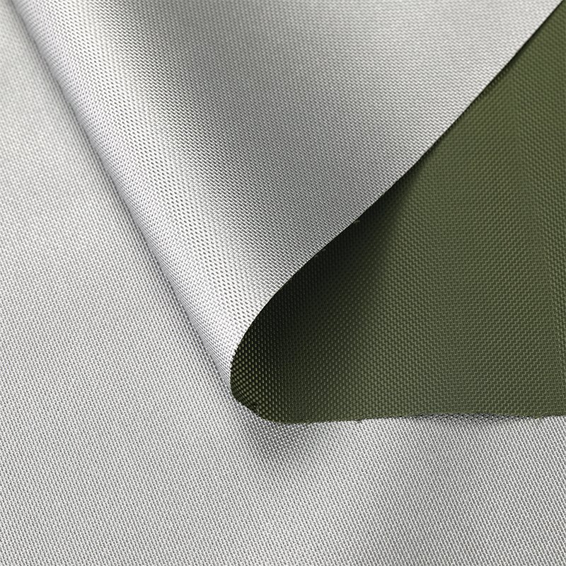 light weight sun reflective waterproof silver coated polyester fabric for camping tent
