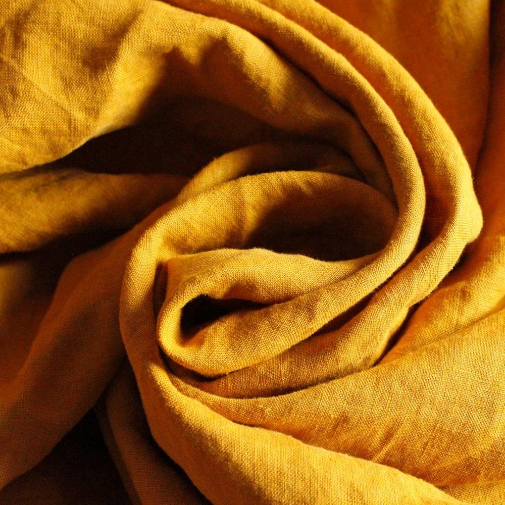 100% Linen Fabric for Bedding Shirts Dresses Sofas-Woven Use