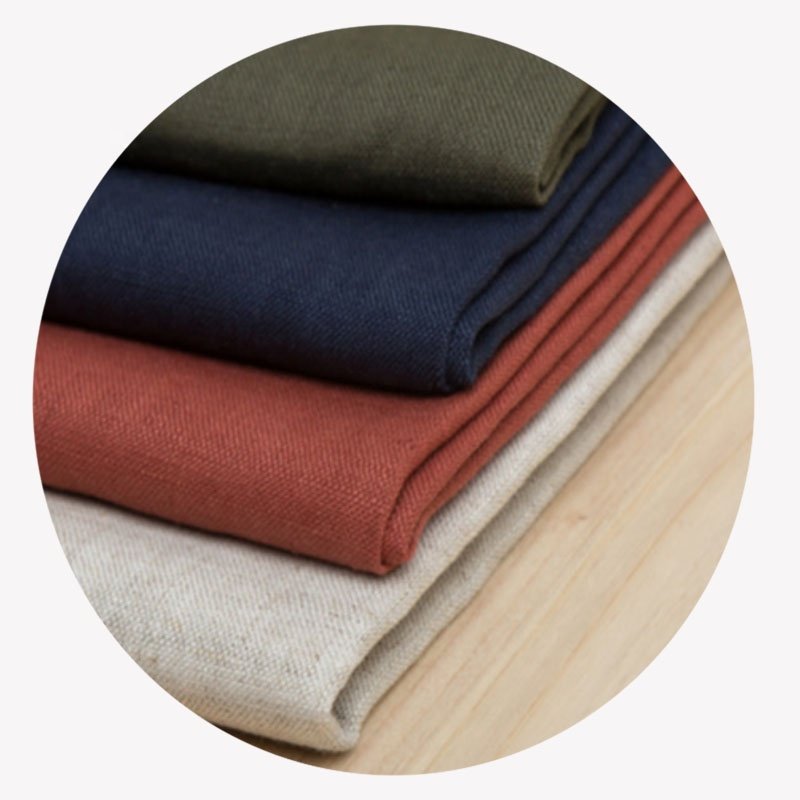 Market Wholesalers Good Quality 100% Linen Woven Fabric For Fashion Garment