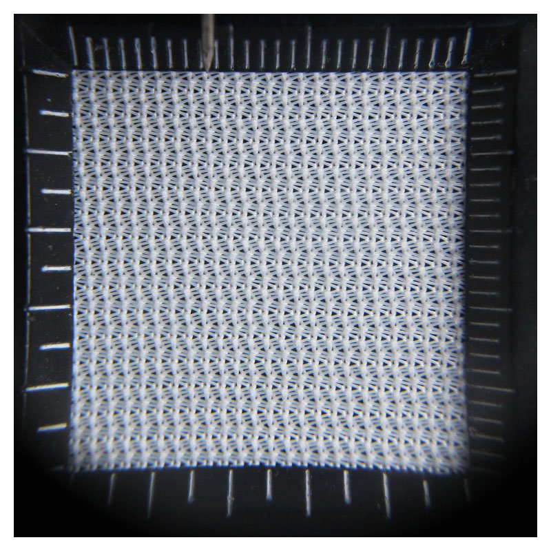 Best Seller 200GSM Fine Holes White 100% Polyester Stiff Knit Net Mesh Fabric For Hats