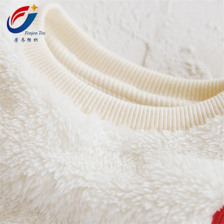 2023 custom soft sherpa teddy velvet fabric 100% Polyester fleece teddy bear curly fur fabric for toys or coats
