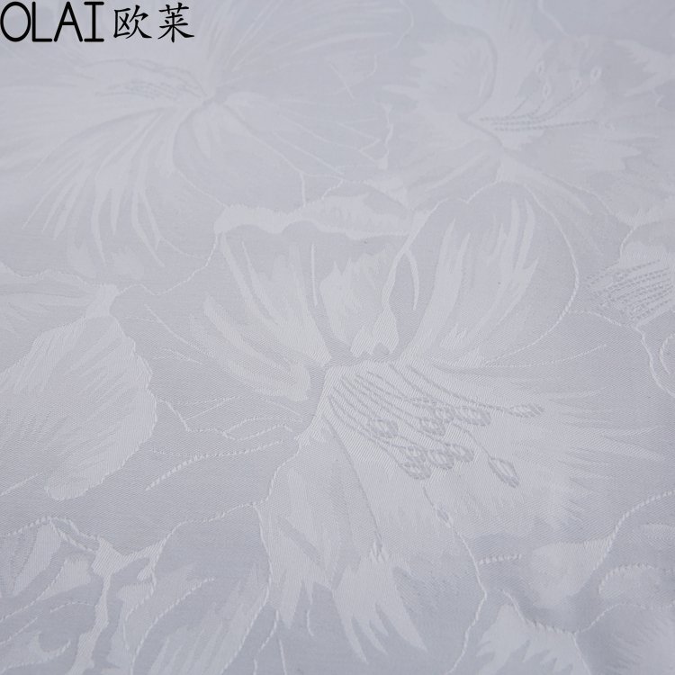 100% Organic Sateen Cotton Linen Fabric For hotel bedding set