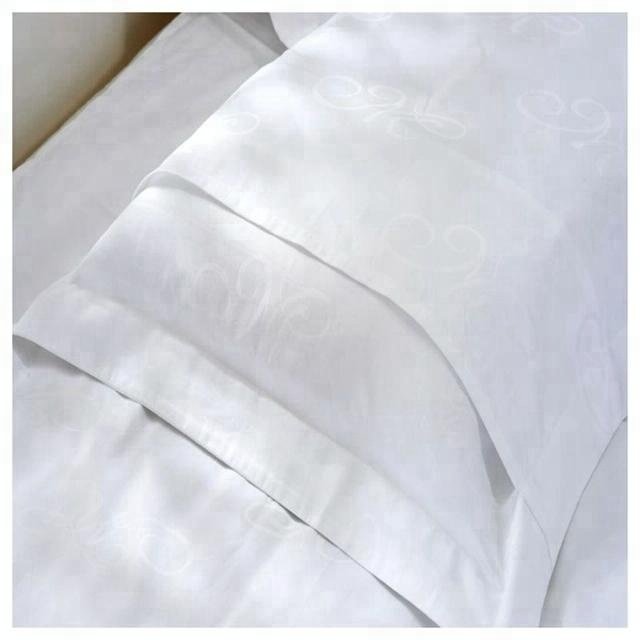 China Manufacturer wholesale High quality hotel bedding set made by 300T 100% cotton sateen fabric