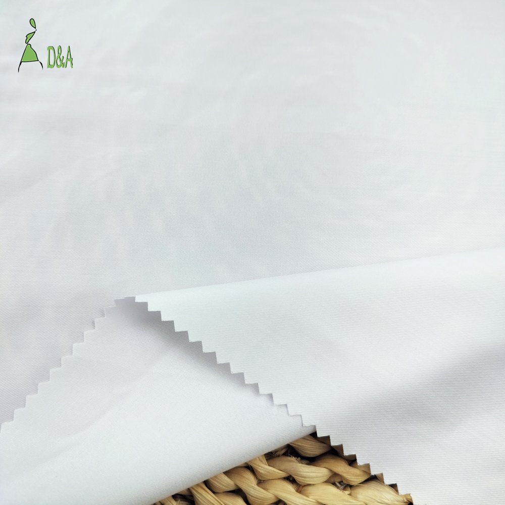 Stock Polyester Bamboo Fabric Sustainable Water/Oil/Stain-Resistant 65%Polyester 30%Bamboo 5%Spandex Fabric For Shirts