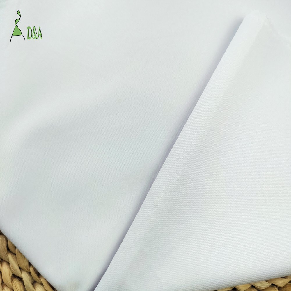 Stock Polyester Bamboo Fabric Sustainable Water/Oil/Stain-Resistant 65%Polyester 30%Bamboo 5%Spandex Fabric For Shirts