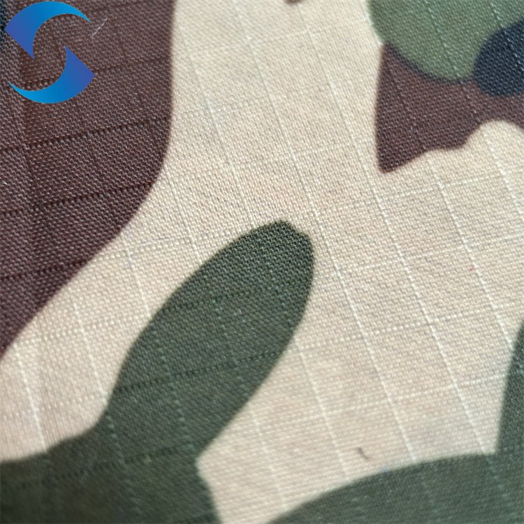 100% Polyester Taffeta fabric 210t camouflage fabric Waterproof PU Coated Customized Color Roll Packing lining fabric