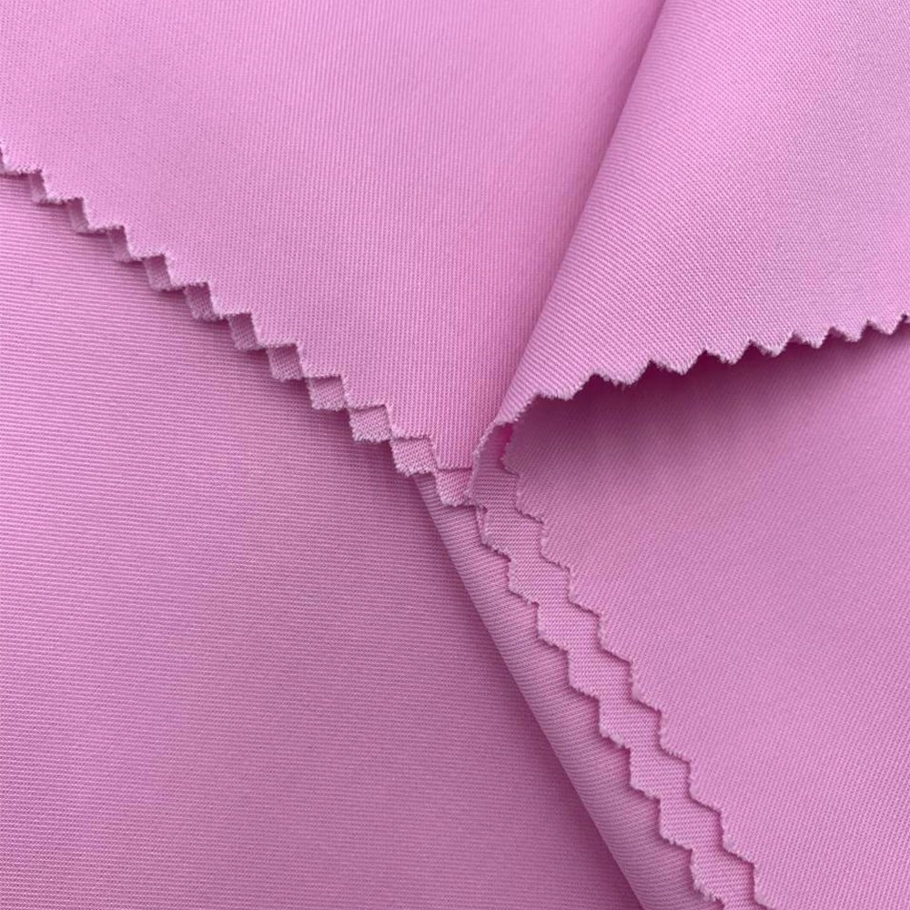 OEM ODM Breathable Eco-friendly Fabric 50 Bamboo Fiber 47 Polyester 3 Spandex 115GSM Polyester Twill Fabric for Workwear