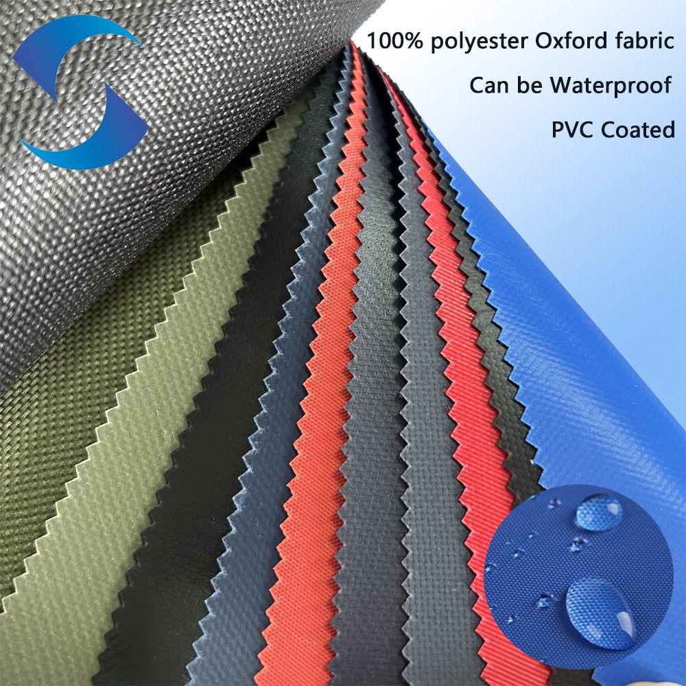 100% polyester fabric textile raw material eco-friendly fabrics wholesale waterproof woven oxford fabric
