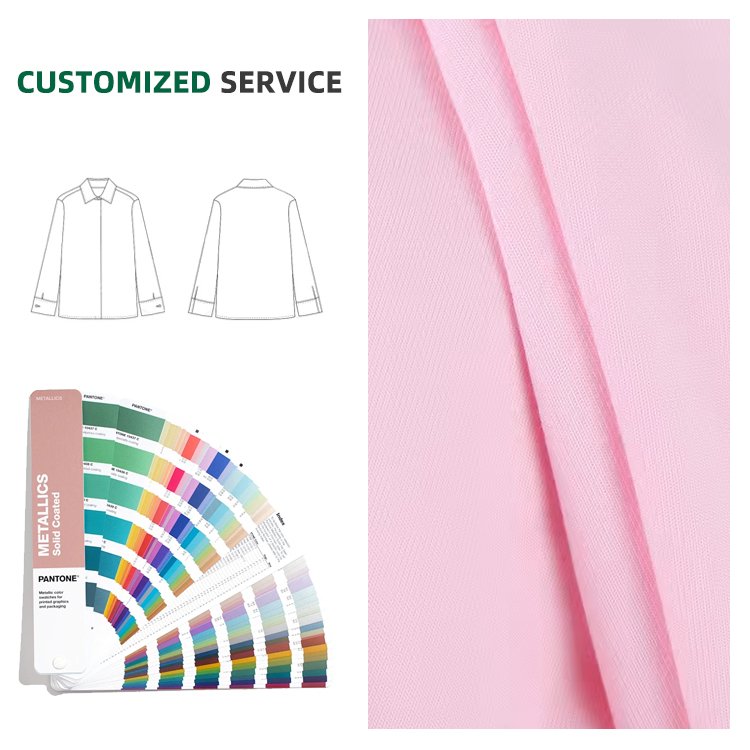 Natural Bamboo Cotton Fabric French Terry Sport Shirt Fabric Wholesale Bamboo Fabric for Clothes t-shirt