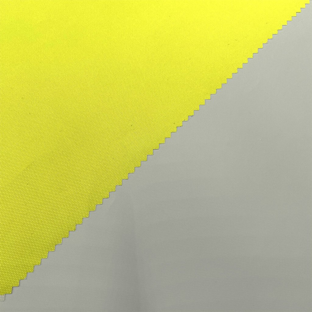 210T ripstop polyester fluorescent taffeta PU coated fabric for covers