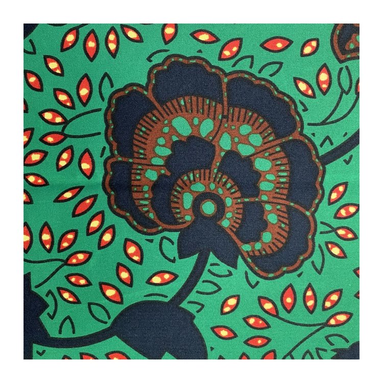 2022 Hot sale 100% polyester African wax print fabric CHIGANVY QUALITY Khanga Kitenge clothing fabric
