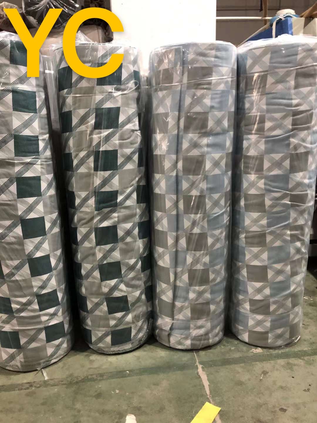 Stock High Quality Material Fabric Keqiao Cotton Linen European Curtain Cloth Jacquard Fabric for Curtains 280cm
