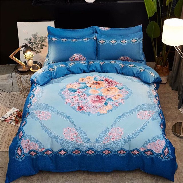 Cheap price custom design 100% polyester microfiber linen bedding set sheeting fabric for making bed sheets