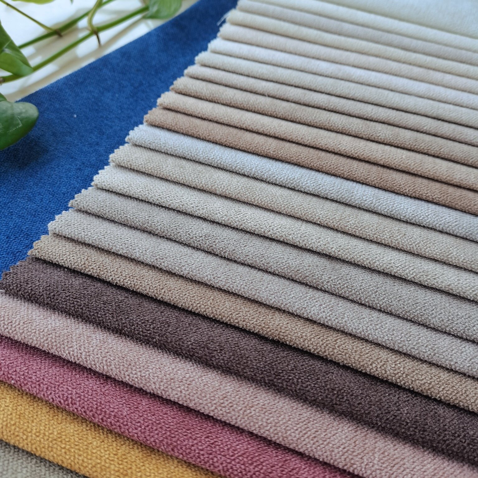 100% Polyester high quality linen fabric for sofa