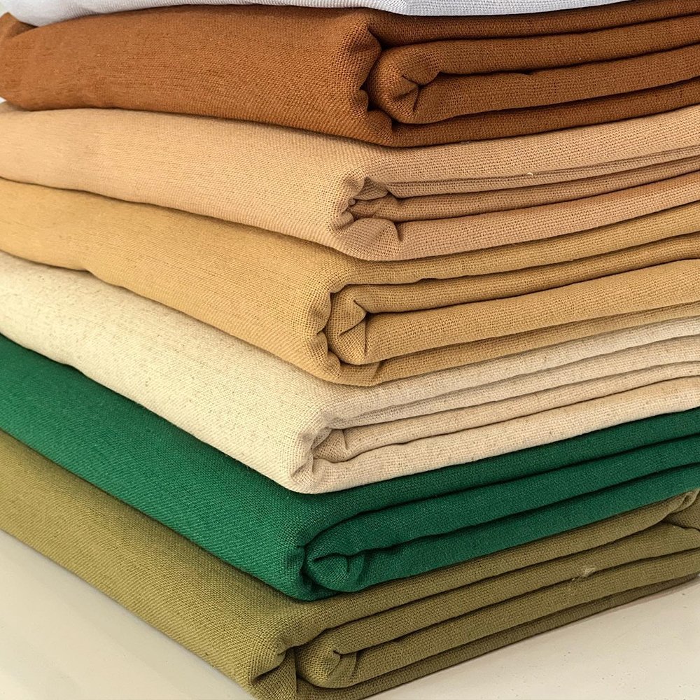 Wholesale Manufacturers Pure Flax French Linen Sandwashed Fabric Plain Dyed Linen Woven Organic 100% Linen Fabric