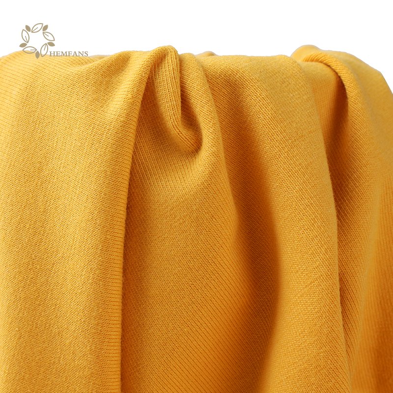 Bamboo fiber fabric 280g bamboo cotton stretch fabric for sweatshirts