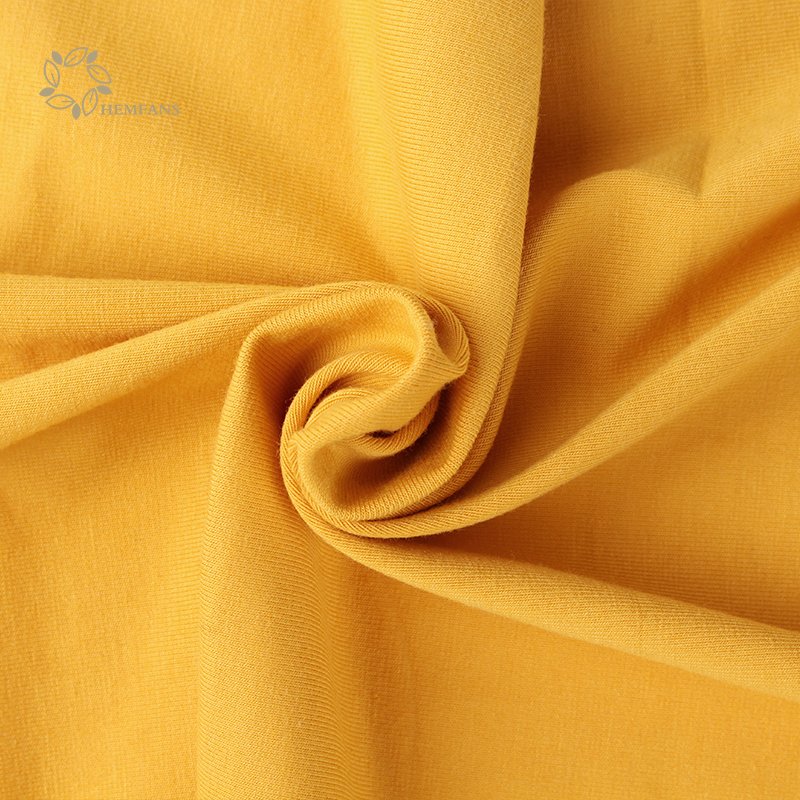 Bamboo fiber fabric 280g bamboo cotton stretch fabric for sweatshirts