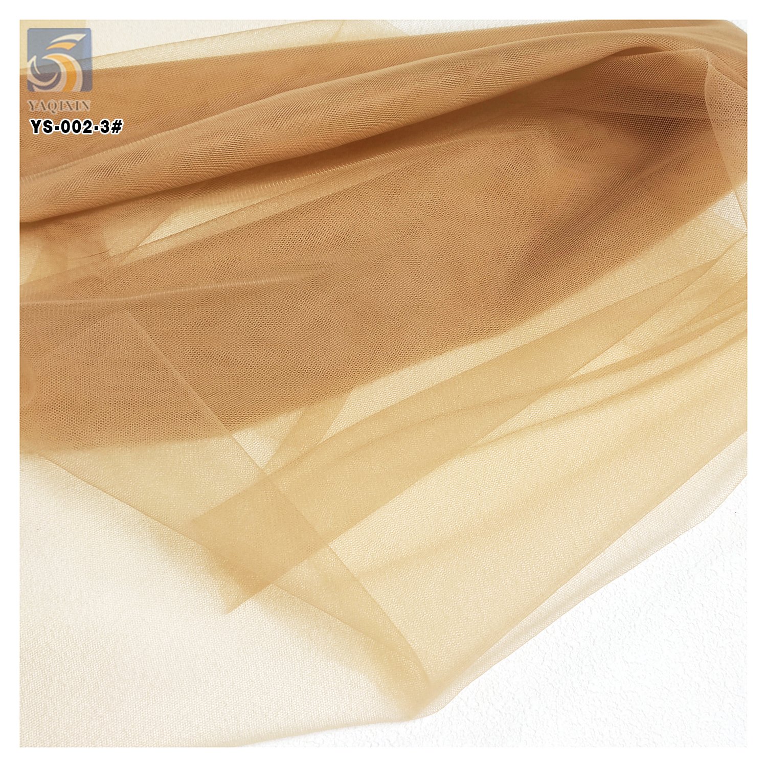 Hot Spots Product Naked Skin Tone illusion 100 Polyester Soft American Mesh Tulle Fabric by Yards