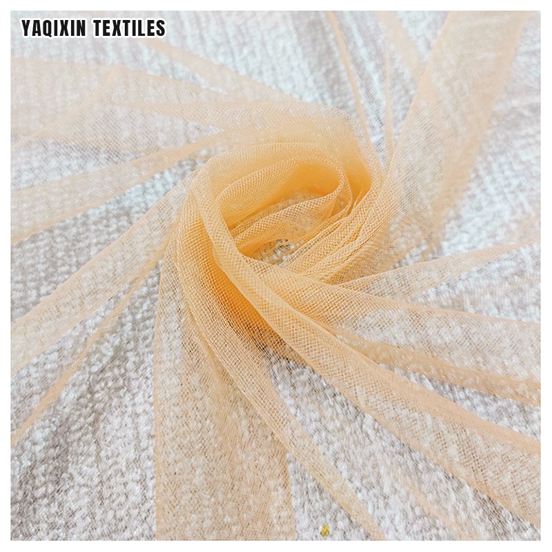 Hot Spots Product Naked Skin Tone illusion 100 Polyester Soft American Mesh Tulle Fabric by Yards