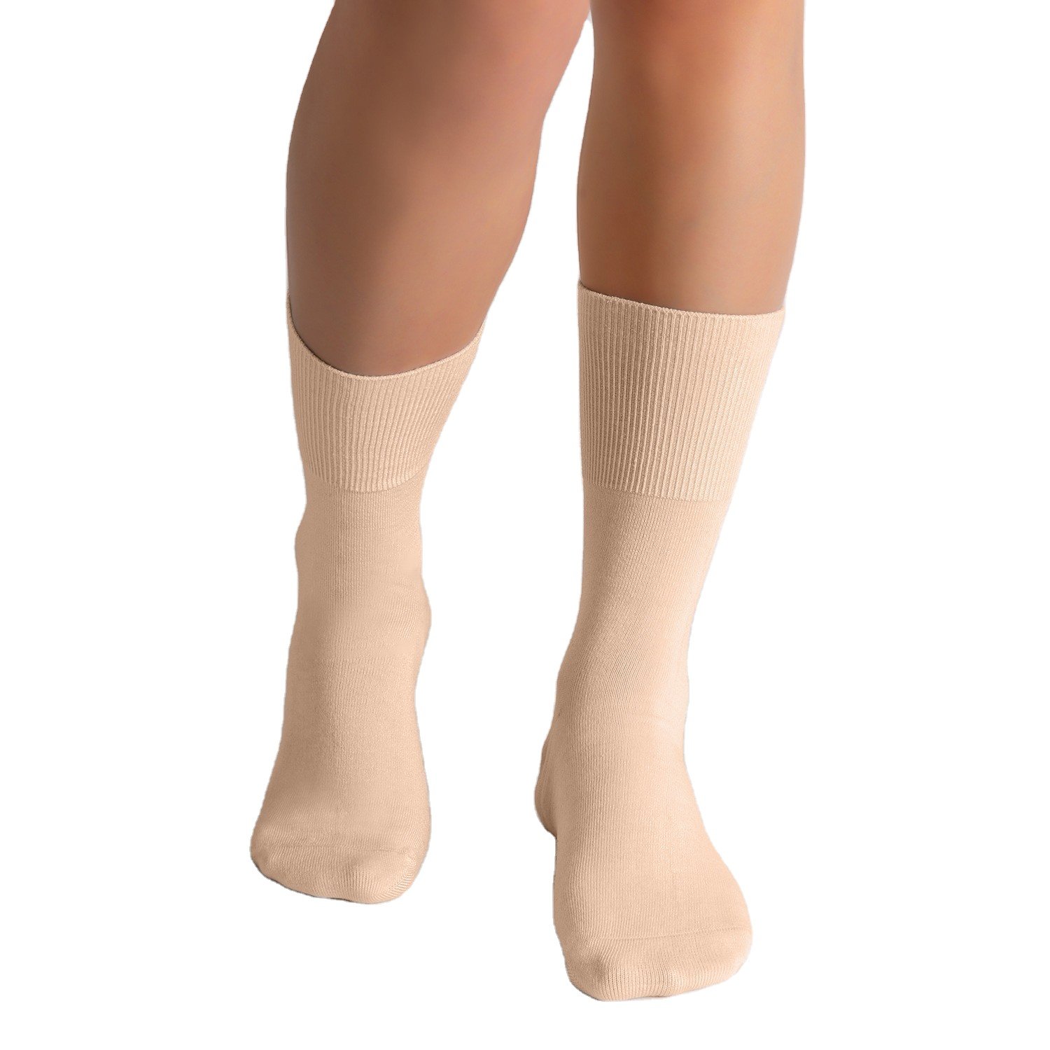 Dropshipping Custom Design Diabetic Socks Non-binding Breathable bamboo fabric Socks without elastic band