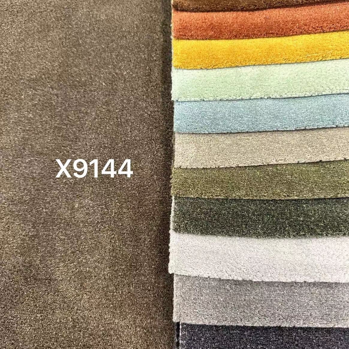 X9144- polyester home textile sofa fabric for plain Comfortable Warm Upholstery Pillow linen curtain fabrics For Home