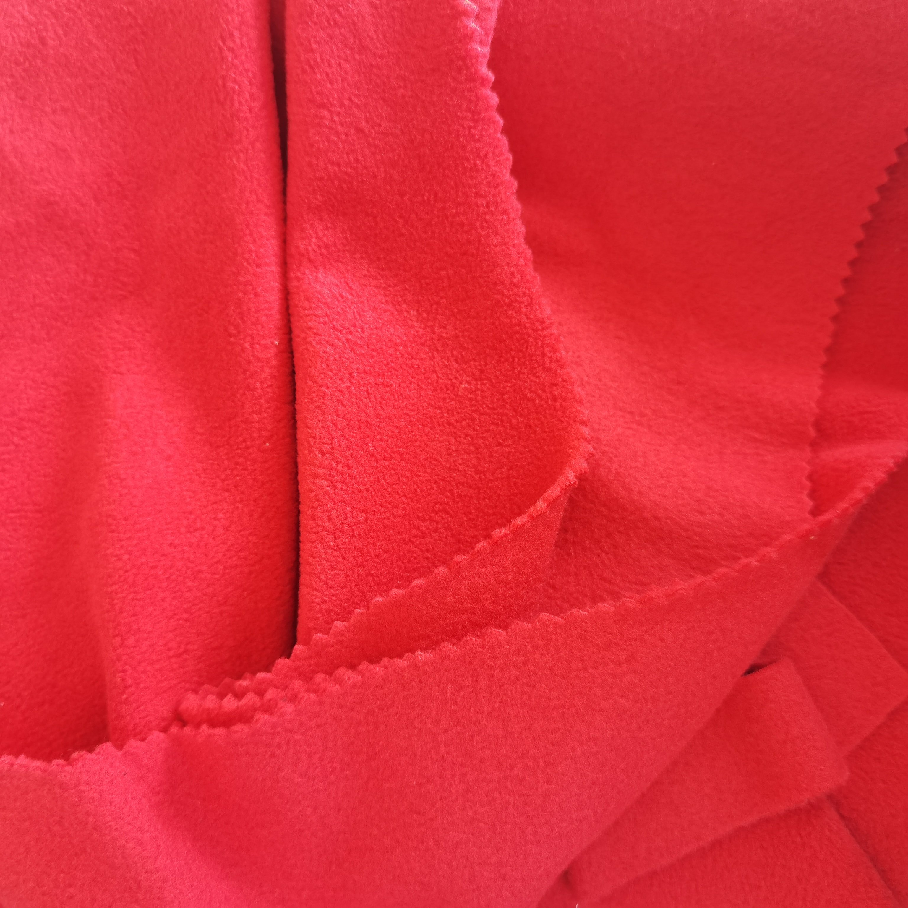 GRS Certified recycled polyester fleece fabric