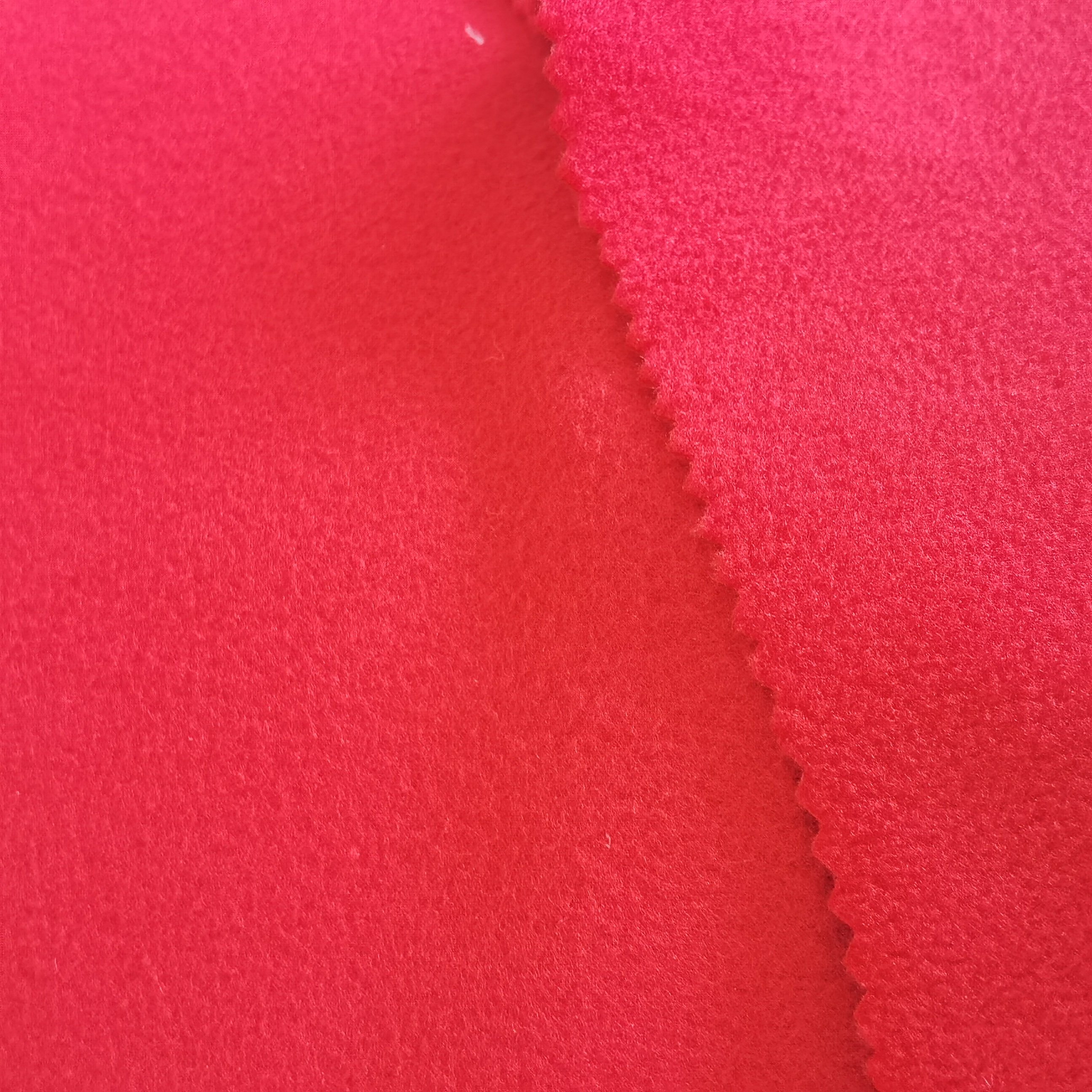 GRS Certified recycled polyester fleece fabric
