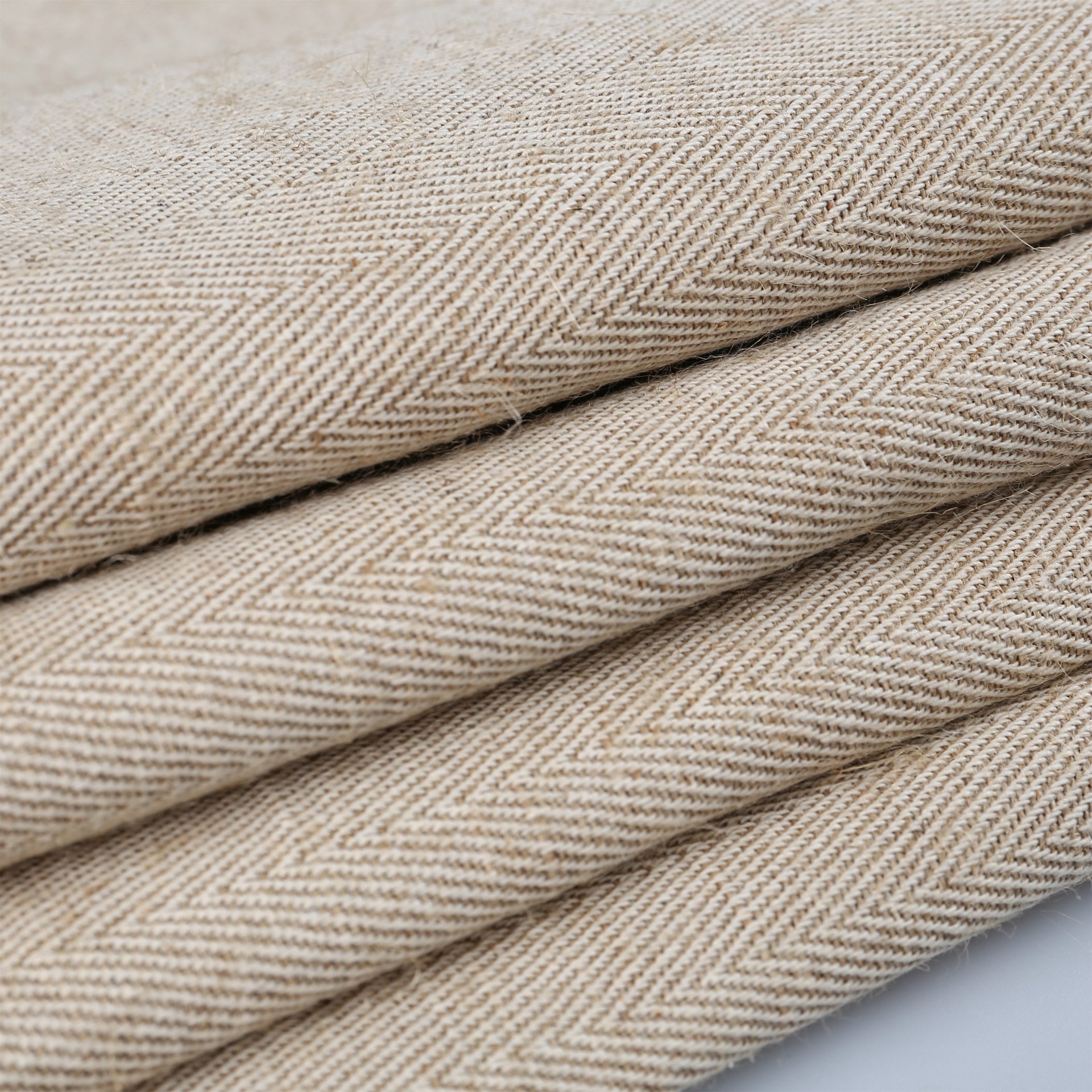 Eco Friendly Cotton Burlap Linen Fiber High Quality Jacquard Weave Hemp Jute Cotton Woven Jute Furniture Sofa Curtain Fabric