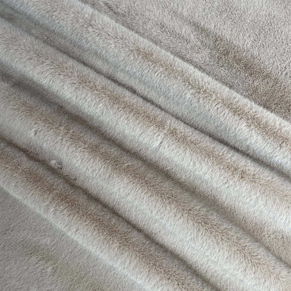 100% Polyester Soft Rabbit Fur For Garments High Quality Comfort Luxury Mink Fox Fabric For Garment