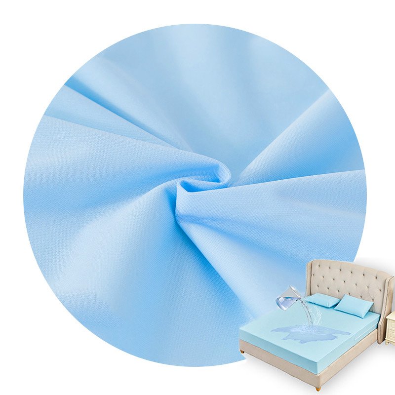 Factory Supply 70/90/100/120gsm Polyester Knitting Fabric Laminated TPU Waterproof Fabric
