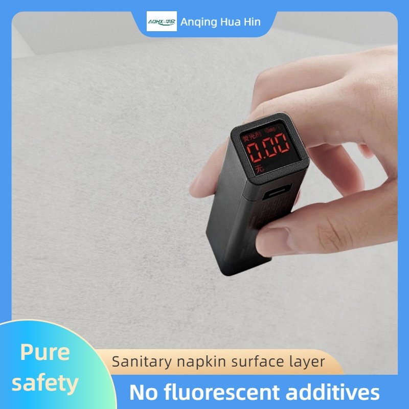 High-quality OEM factory semi-water-repellent 100% cotton sanitary napkin surface layer to prevent reverse osmosis