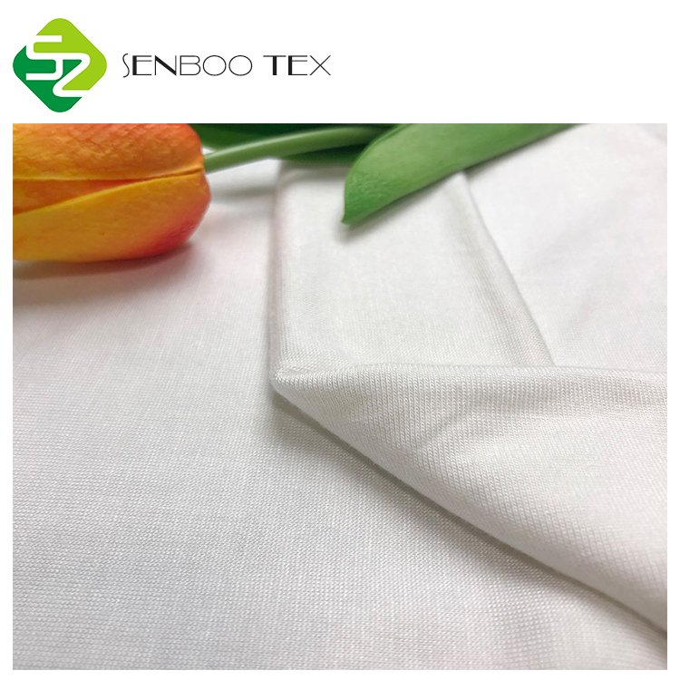 Eco-Friendly 100% Bamboo Single Jersey 21s/210GSM for Sleepwear and Activewear-Made to Order
