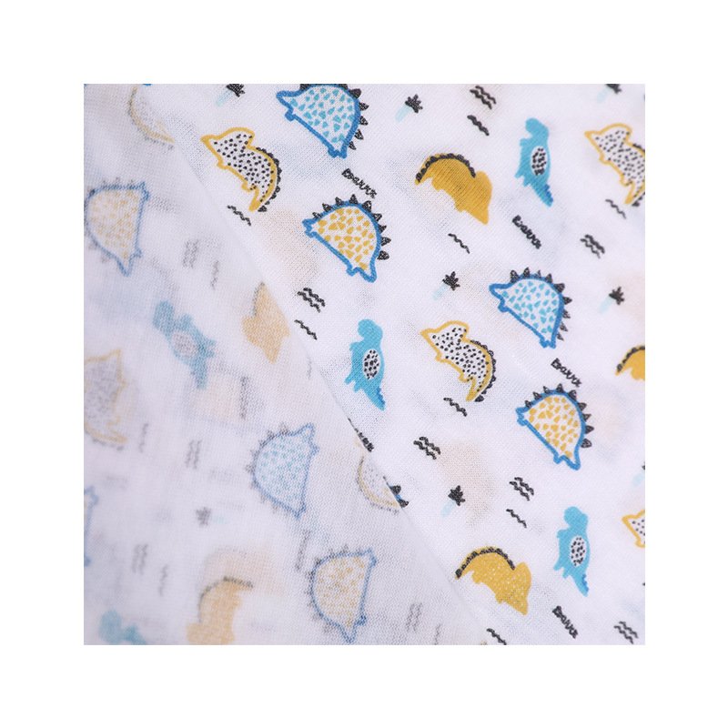 wholesale 250gsm Bamboo Viscose Fabric Custom Print Cotton Bamboo Spandex Jersey Fabric for shirt