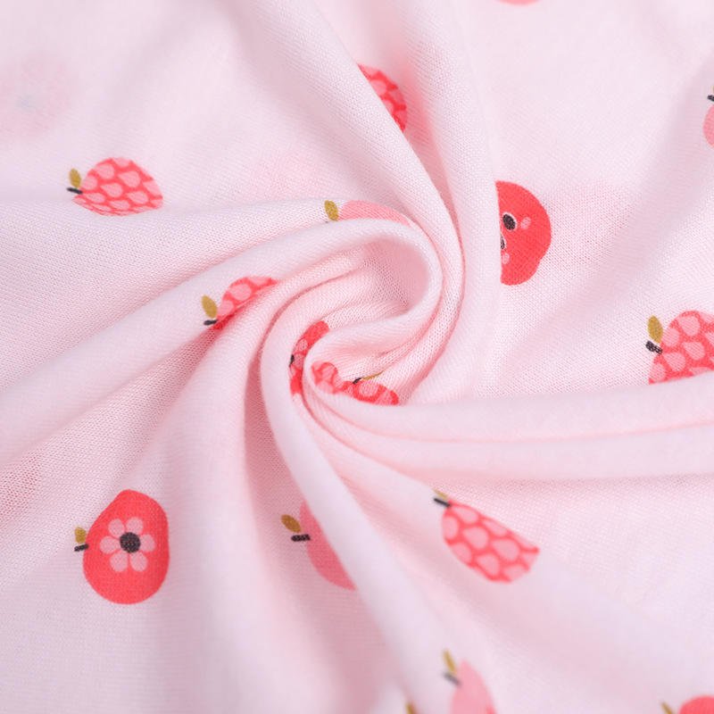 wholesale 250gsm Bamboo Viscose Fabric Custom Print Cotton Bamboo Spandex Jersey Fabric for shirt