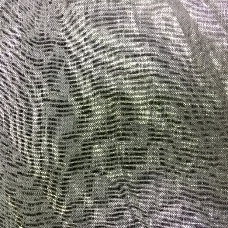 14S hot stamping foil for fabric 100% linen fabric bed linen fabrics for clothing