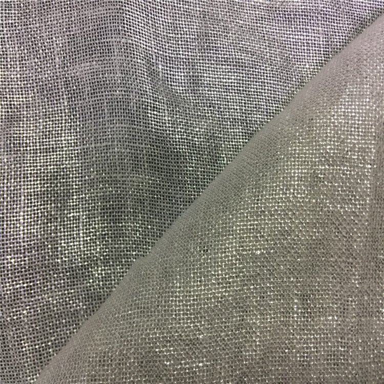 14S hot stamping foil for fabric 100% linen fabric bed linen fabrics for clothing