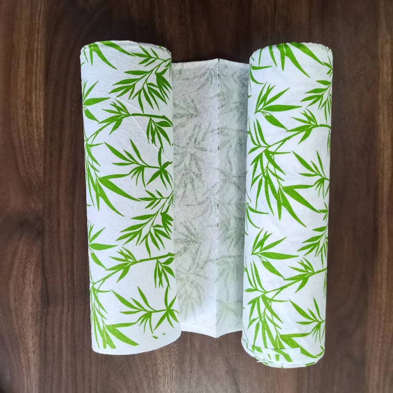Bamboo Fibers Dual-use Non-woven Fabric Household Kitchen Cleaning Rags