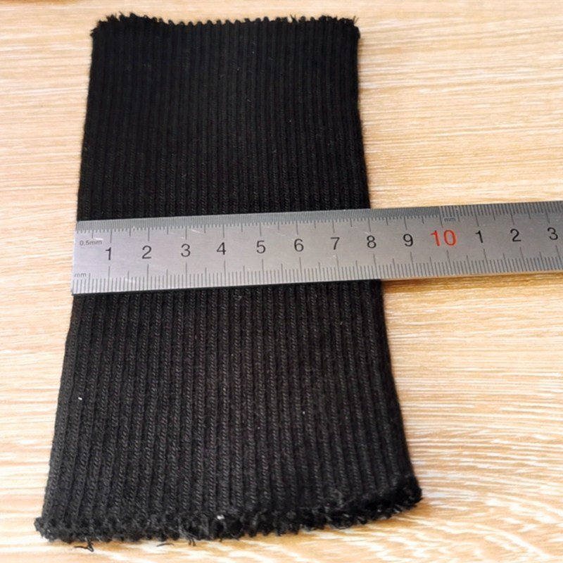 95 acrylic 5 spandex knitted tubular rib for down jacket